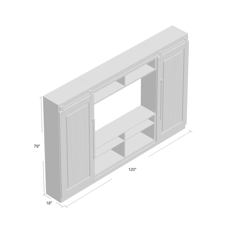 Schreffler Entertainment Center for TVs up to 60"