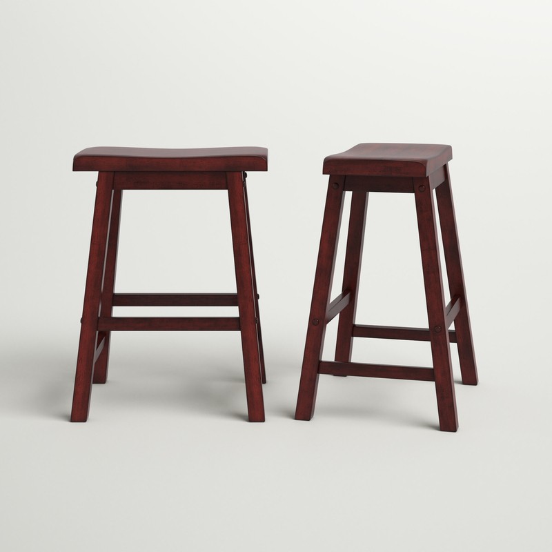 Sharman Solid Wood Bar & Counter Stool