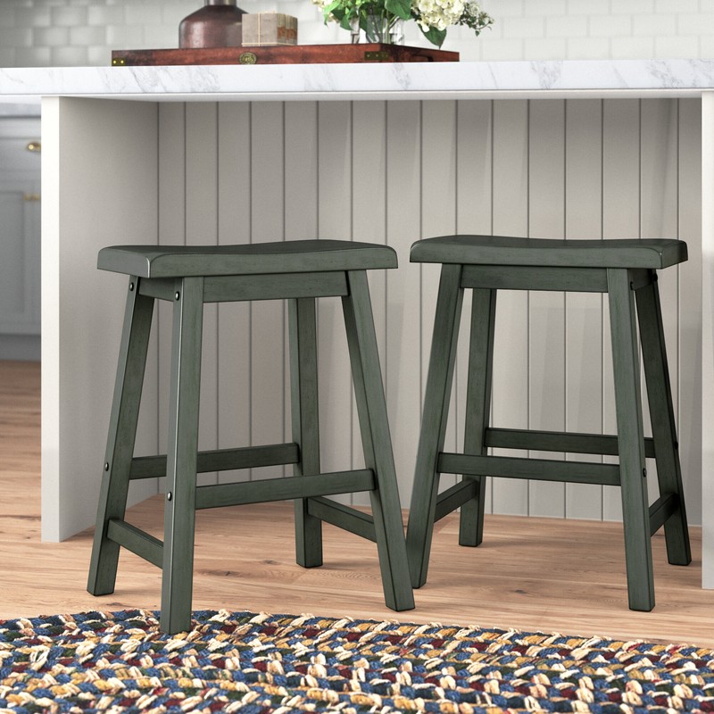 Sharman Solid Wood Bar & Counter Stool