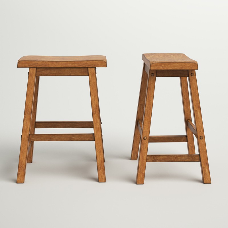 Sharman Solid Wood Bar & Counter Stool