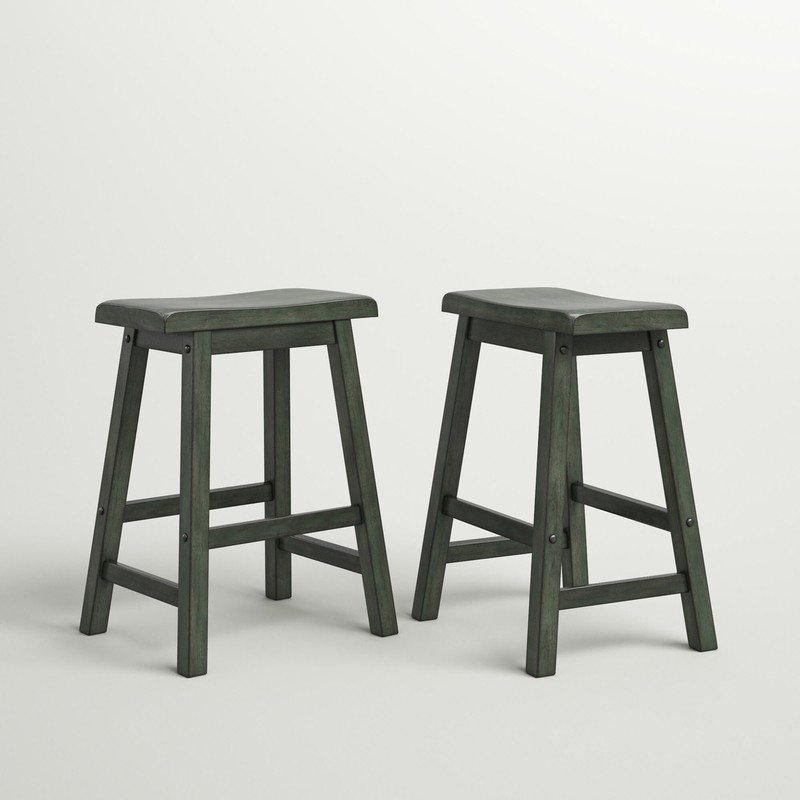 Sharman Solid Wood Bar & Counter Stool