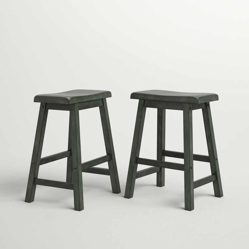 Sharman Solid Wood Bar & Counter Stool