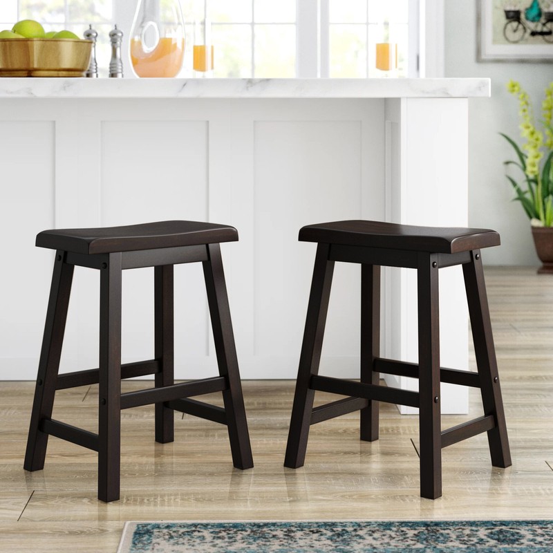 Sharman Solid Wood Bar & Counter Stool