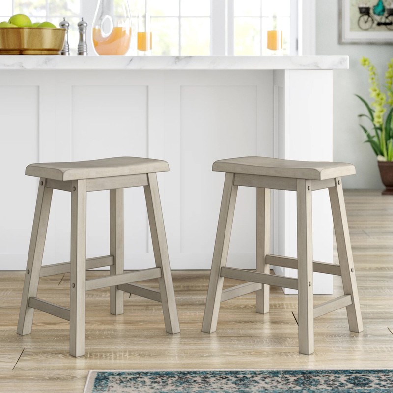 Sharman Solid Wood Bar & Counter Stool