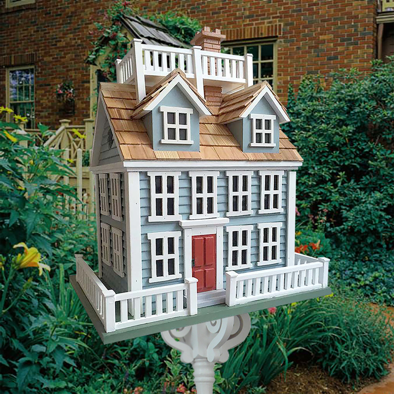 Signature Series Nantucket Colonial 16 in x 16 x 11 in Birdhouse