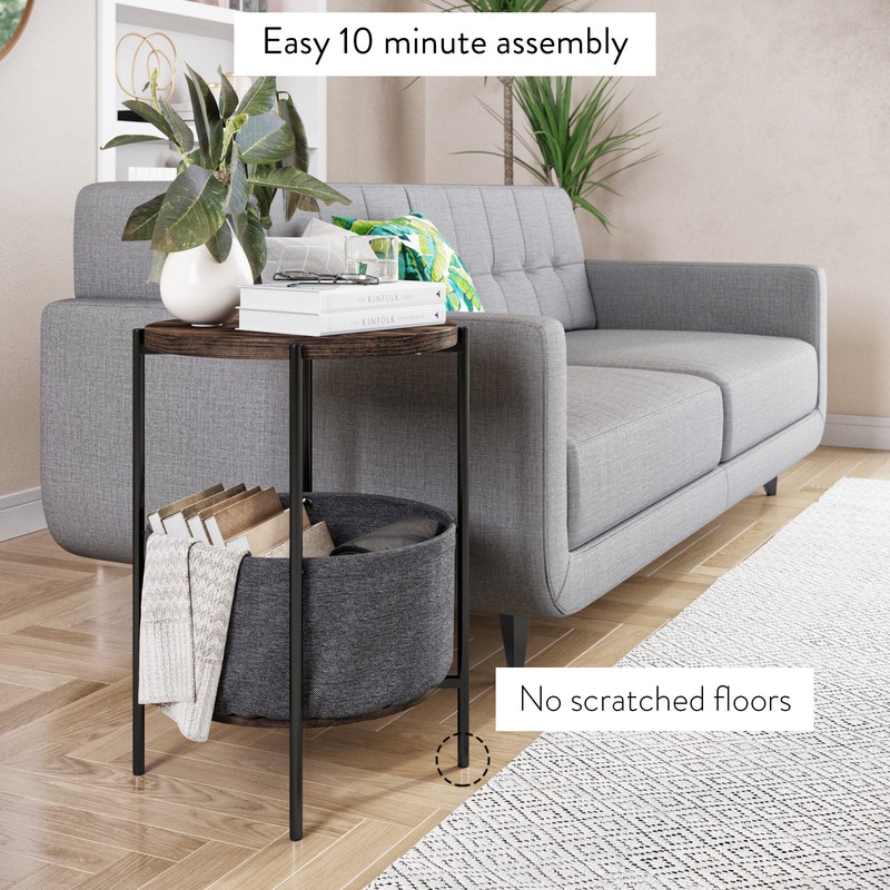 Sirkanungo 24'' Tall End Table