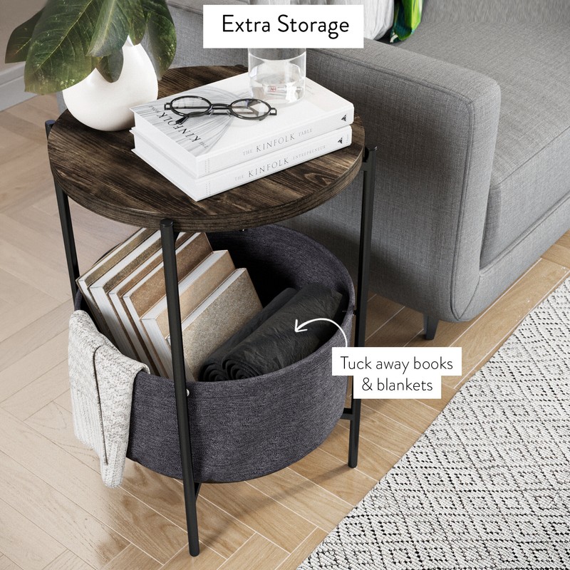 Sirkanungo 24'' Tall End Table