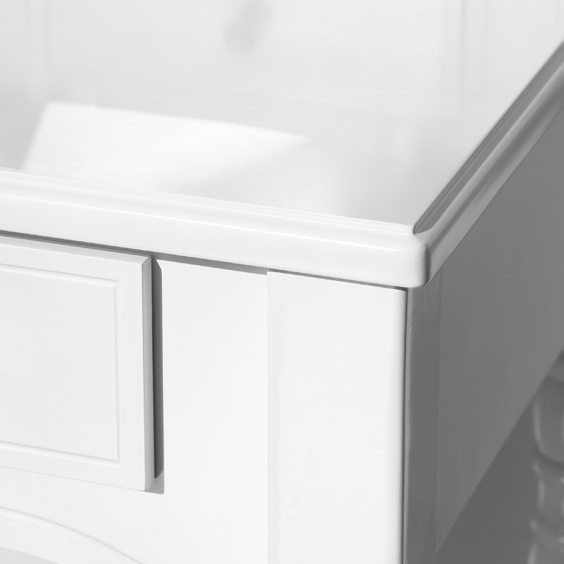 Soares 42.5'' Wide Vanity Set with Stool and Mirror