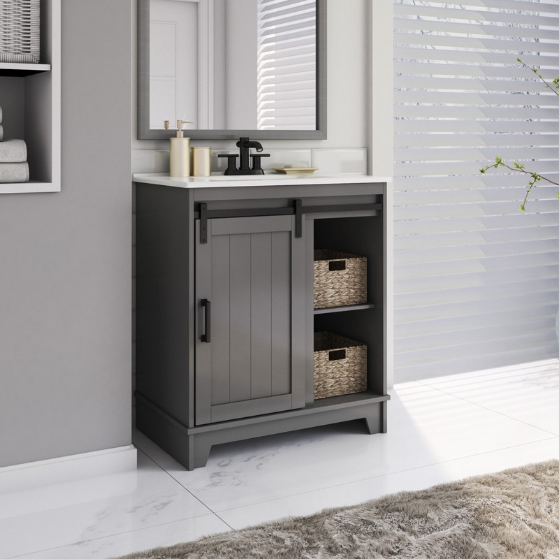 Sofia 30” Single Bathroom Vanity Set