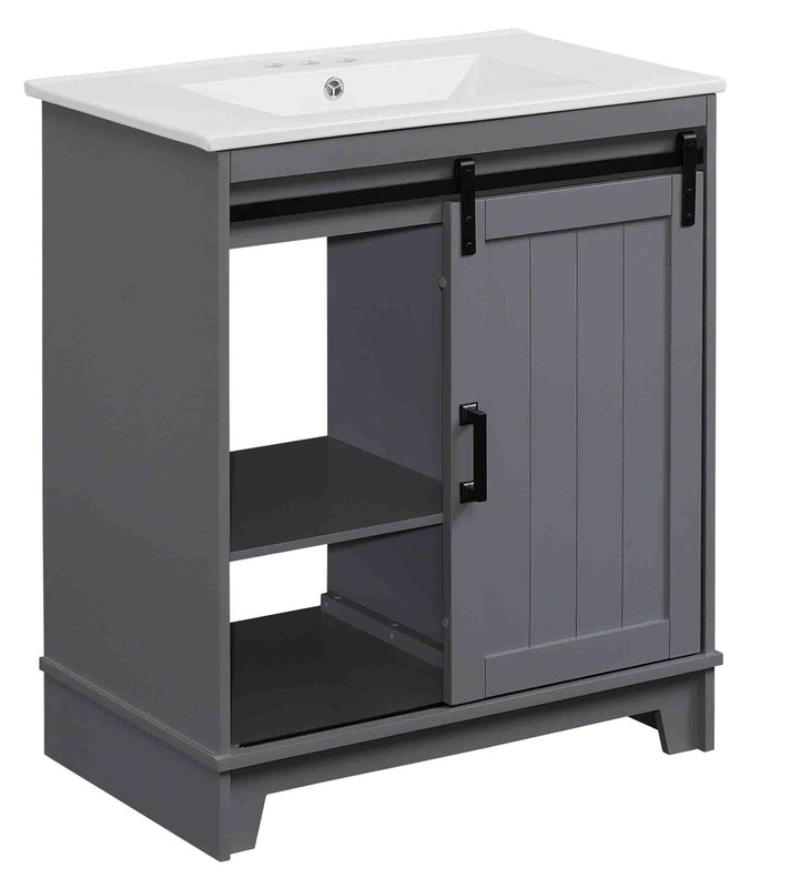 Sofia 30” Single Bathroom Vanity Set