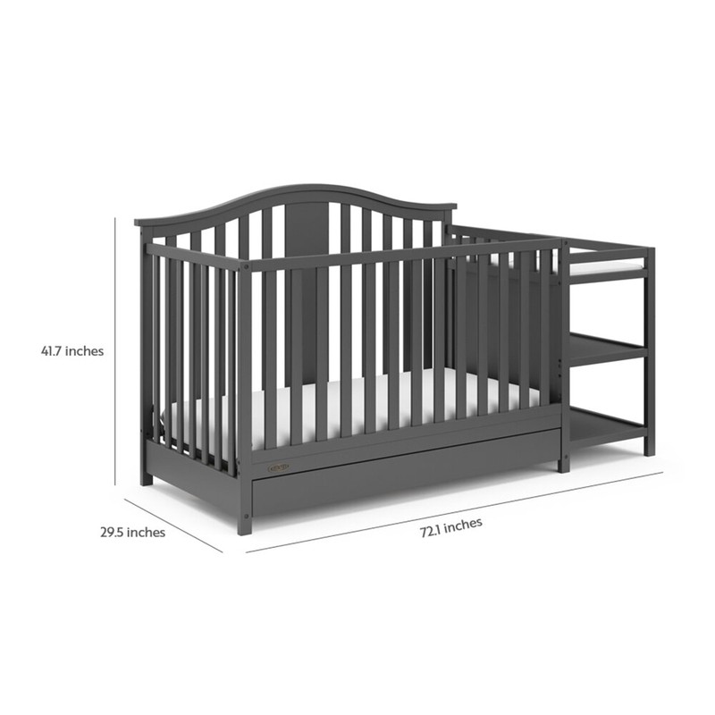 Solano 4-in-1 Convertible Crib with Storage