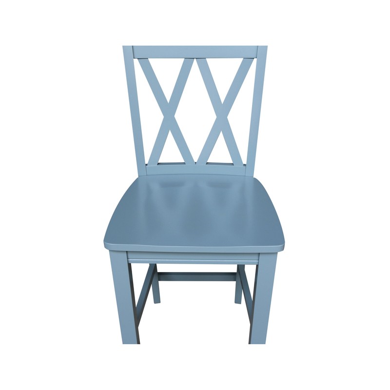 Solid Wood 24" Counter Stool