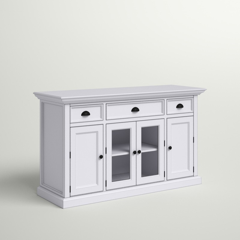 Sorrento 57.09'' Wide 3 Drawer Sideboard