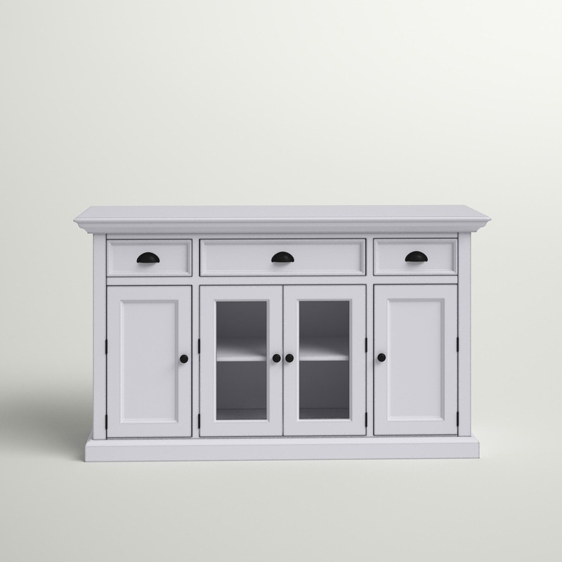 Sorrento 57.09'' Wide 3 Drawer Sideboard