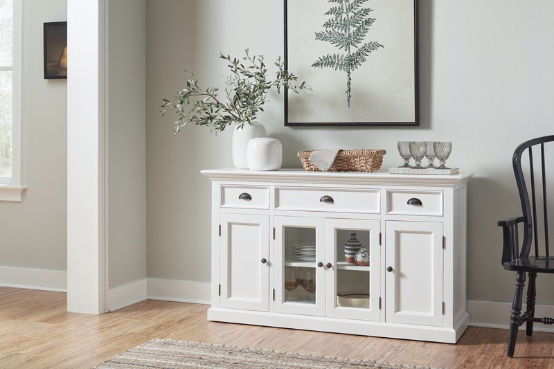 Sorrento 57.09'' Wide 3 Drawer Sideboard