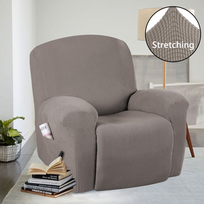 Spandex Box Cushion Sectional Slipcover