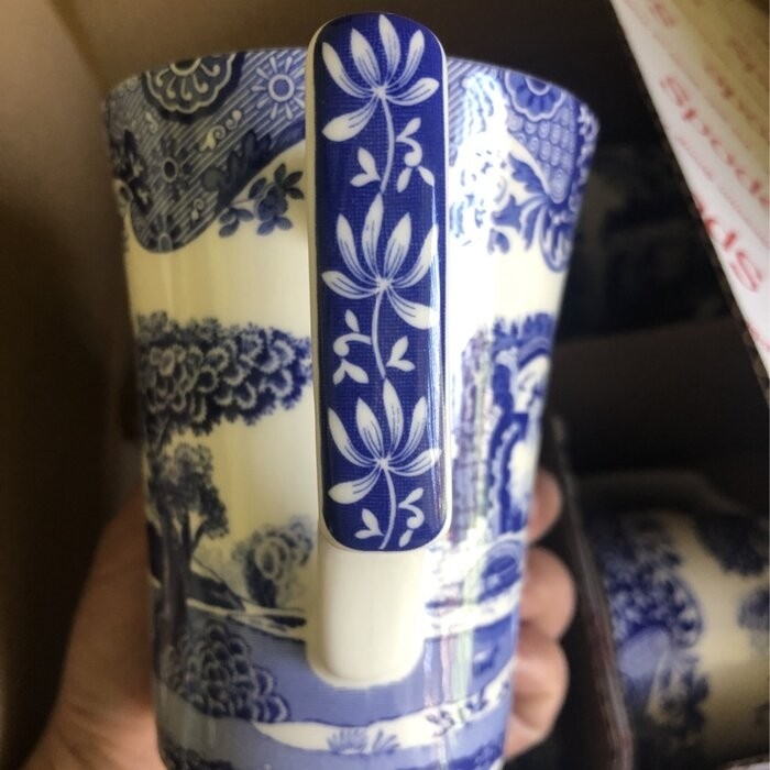 Spode Blue Italian 12 Piece Dinnerware Set, Service for 4