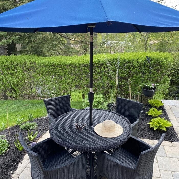 Starcher Wicker/Rattan 6 - Person Dining Table