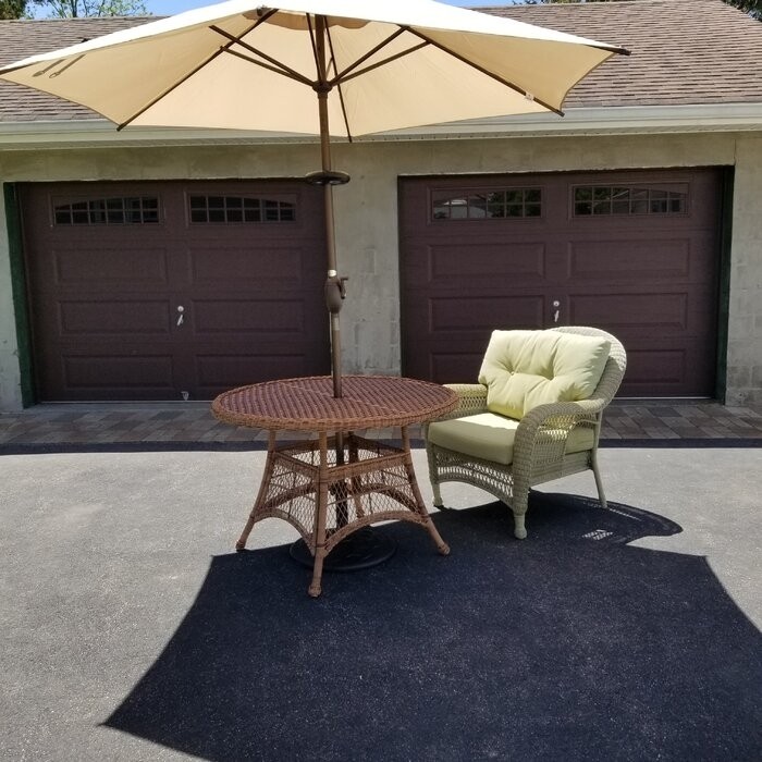 Starcher Wicker/Rattan 6 - Person Dining Table