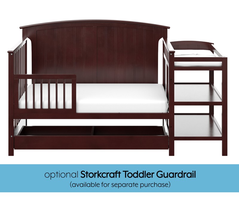 Stardust 4-in-1 Convertible Crib and Changer