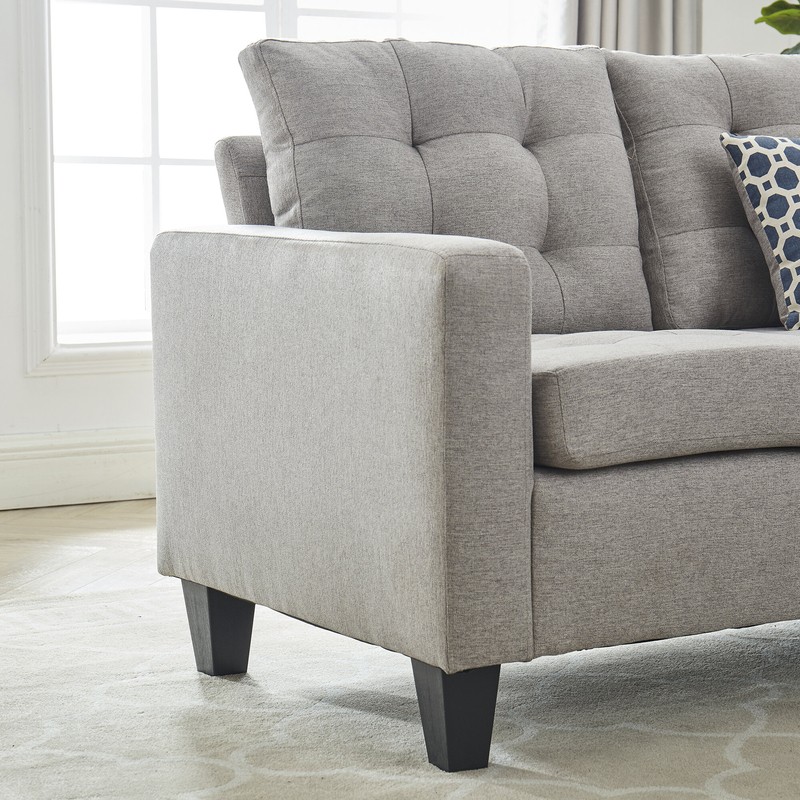 Strattanville 80" Wide Reversible Modular Corner Sectional with Ottoman