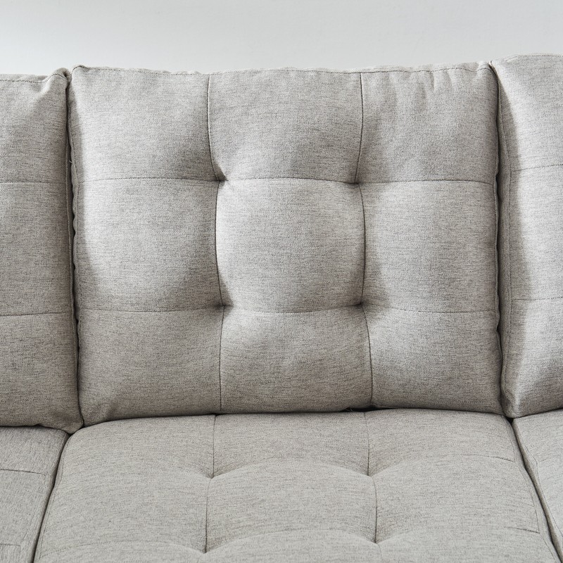 Strattanville 80" Wide Reversible Modular Corner Sectional with Ottoman
