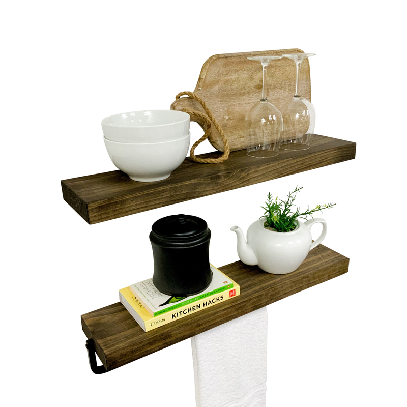 Natural Wood Floating Shelves Ideas On Foter   Sunny Side 2 Piece Pine 