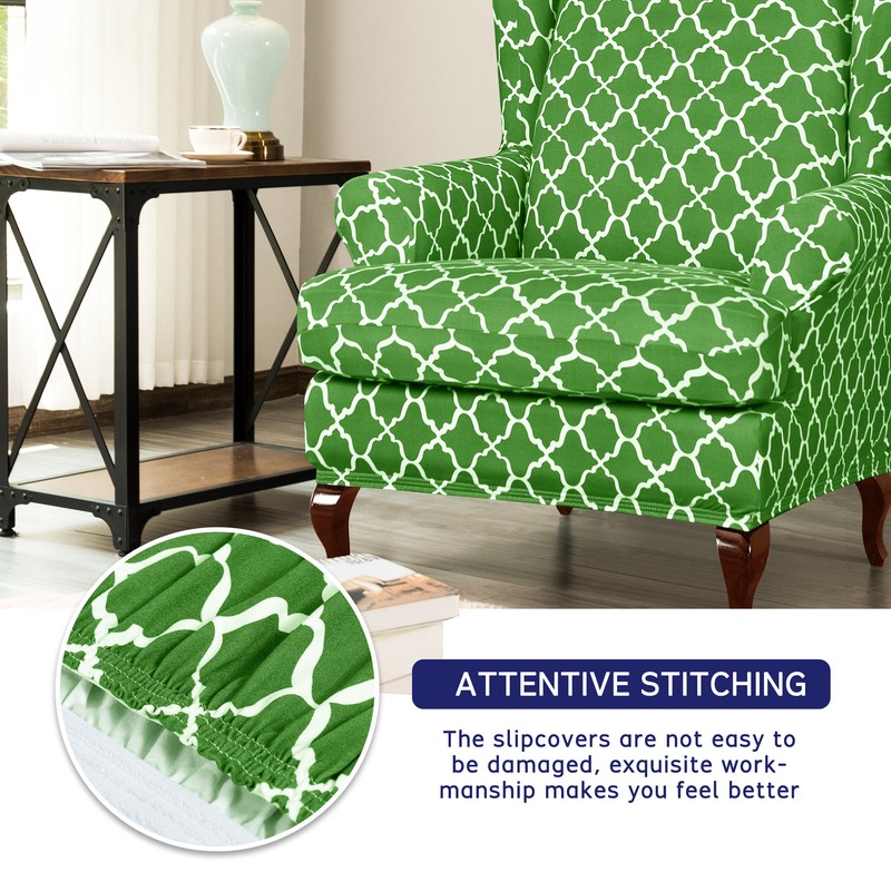 T-Cushion Wingback Slipcover