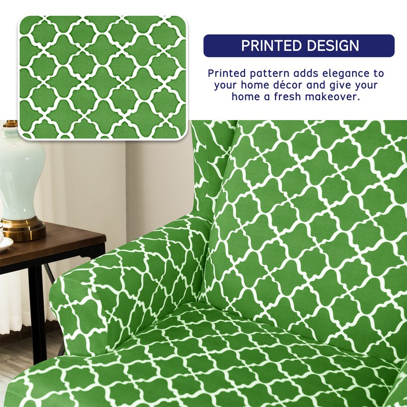 T-Cushion Wingback Slipcover