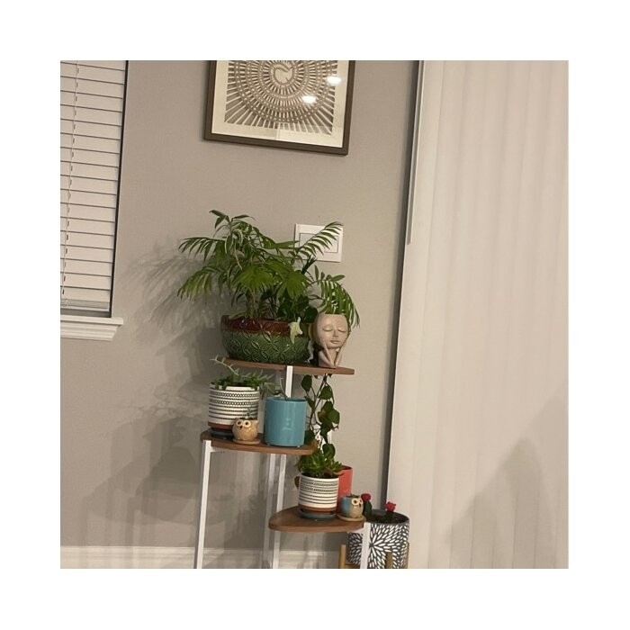 Tallulah Triangular Multi-Tiered Plant Stand