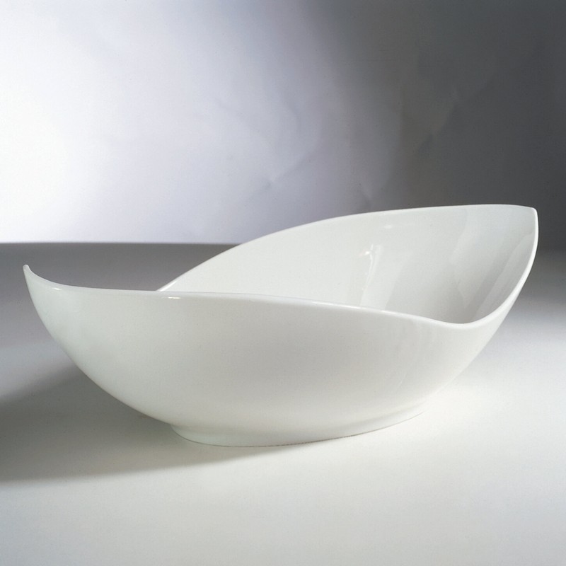 Ten Strawberry Street Whittier Canoe Fruit Bowl