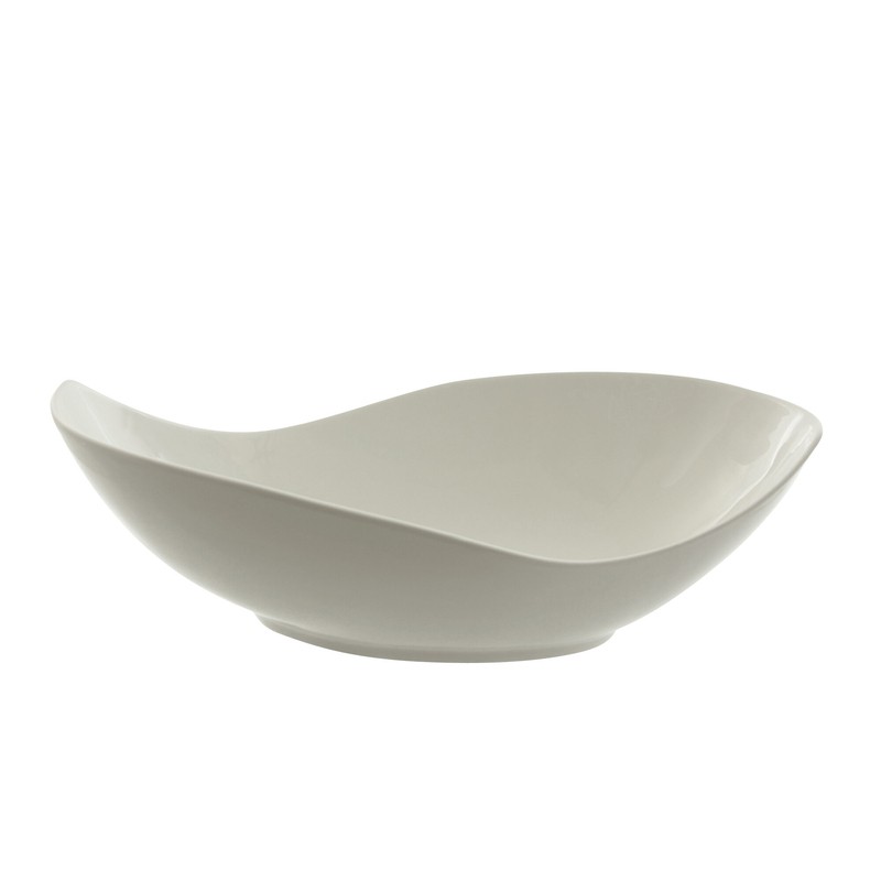 Ten Strawberry Street Whittier Canoe Fruit Bowl