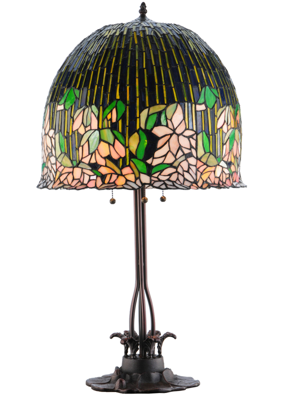 lotus flower tiffany lamp