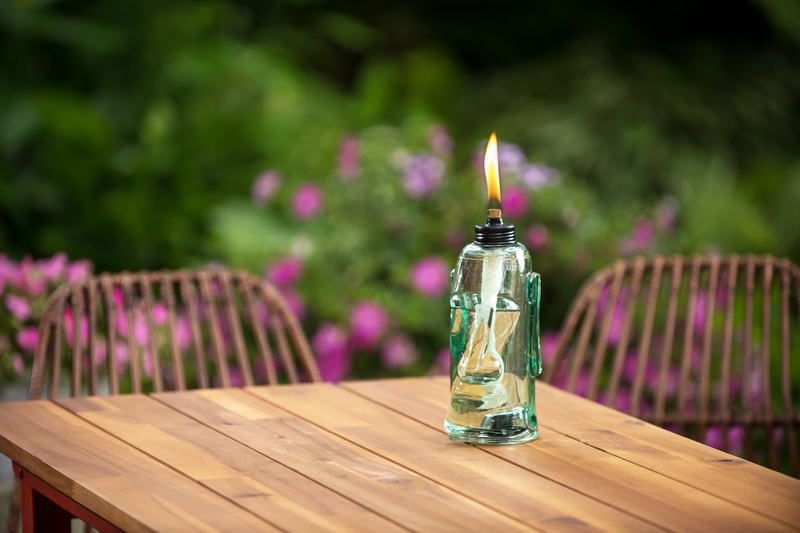 TIKI® Brand Convertible 65 Inch TIKI Torch Glass Head Blue - 111716268
