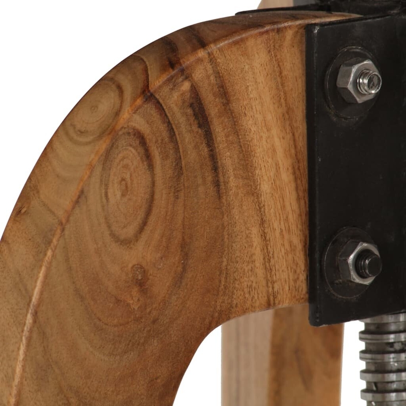 Tilton Solid Wood Adjustable Height Bar Stool