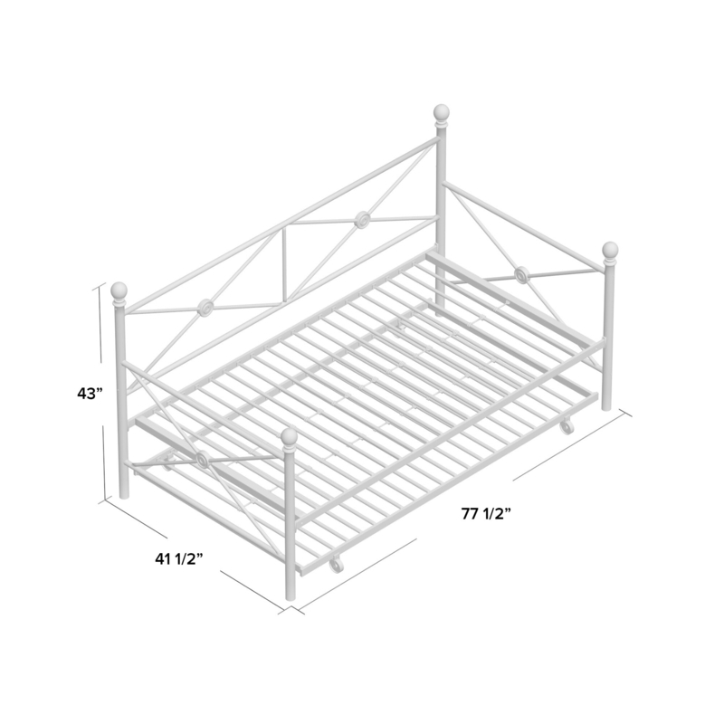 Timberwyck Steel Daybed with Trundle