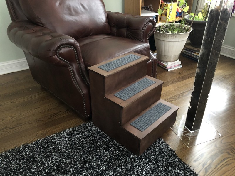 Tucker Murphy™ Pet® Deluxe Wood Pet Stairs Pet- Dog /Cat 3 Steps/Stairs To Access Bed, Sofa, Step Ladder 12226-18"