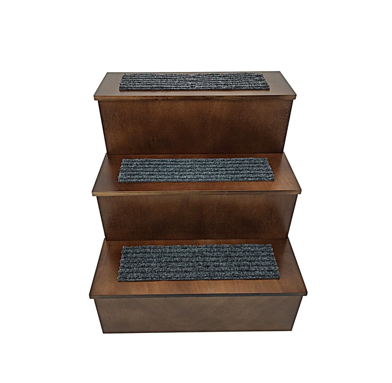 Tucker Murphy™ Pet® Deluxe Wood Pet Stairs Pet- Dog /Cat 3 Steps/Stairs To Access Bed, Sofa, Step Ladder 12226-18"