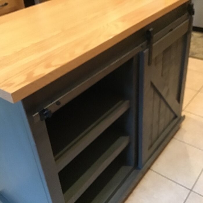 Uli 48'' Wide Rolling Kitchen Island