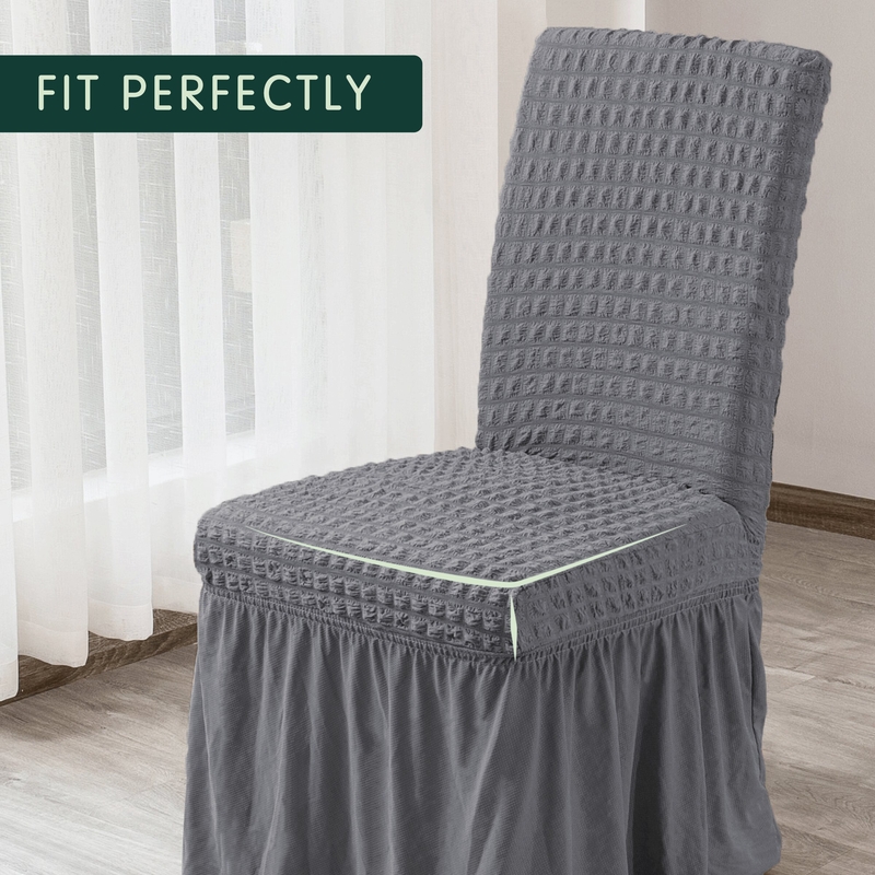 Universal Box Cushion Dinning Chair Slipcover