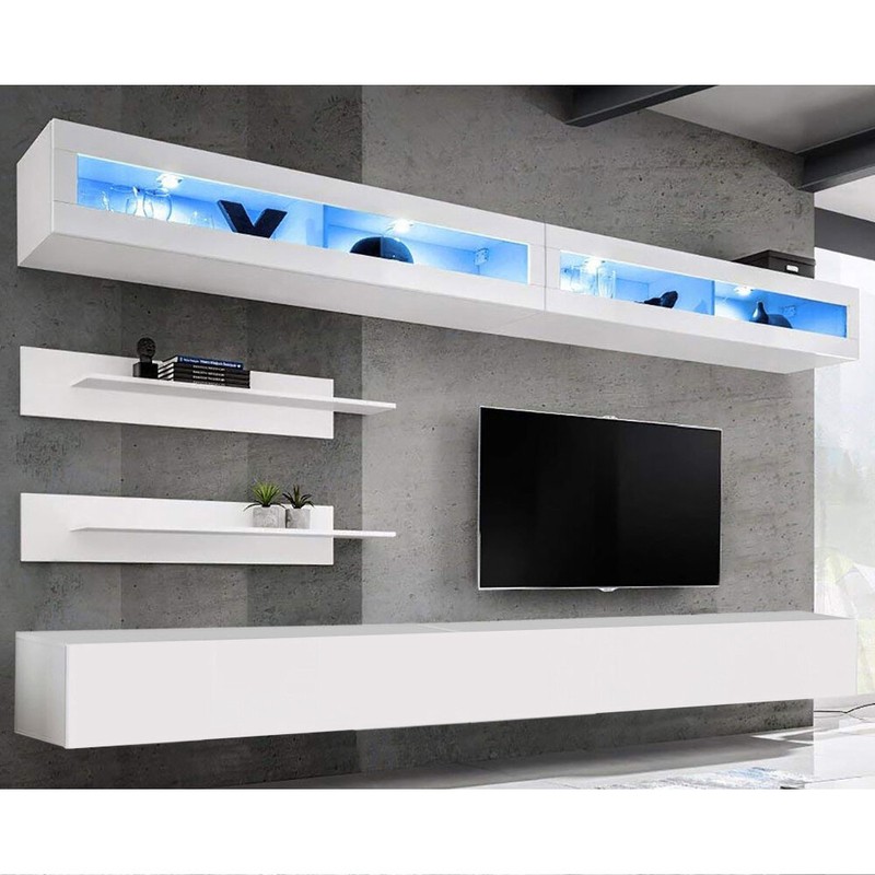 Waconia Floating Entertainment Center for TVs up to 85"