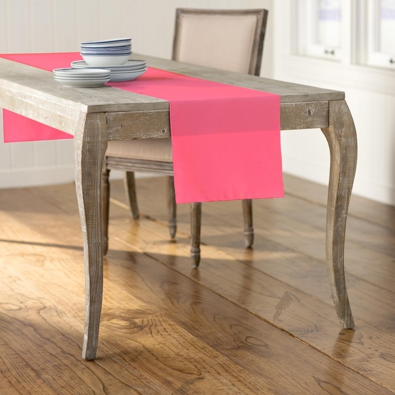 Wayfair Basics Solid Color Table Runner