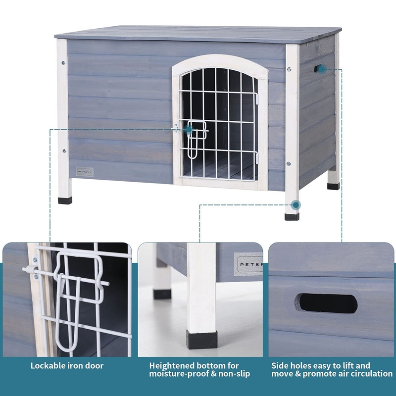 Wood Insulated Dog House
