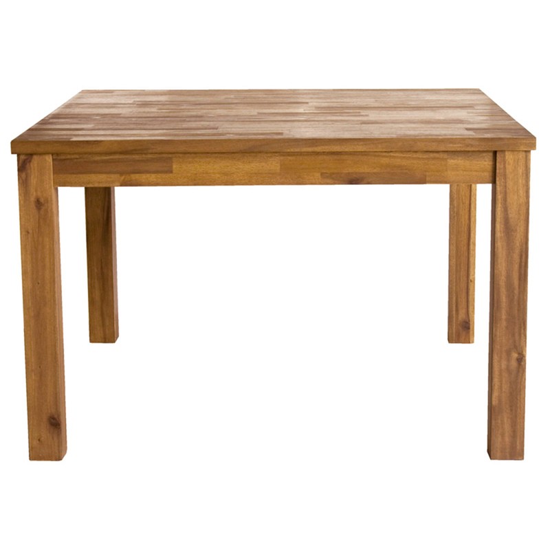 Yokum 47'' Acacia Solid Wood Dining Table