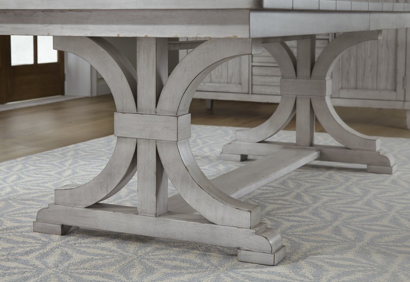 Zaiden Extendable Trestle Dining Table