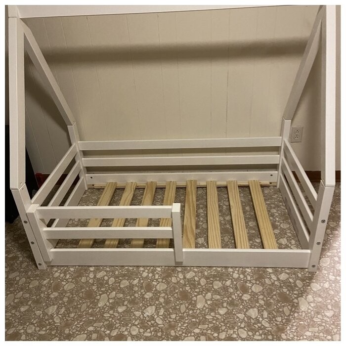 Zhao Toddler Solid Wood Toddler House Bed Frame Toddler Bed by Harriet Bee
