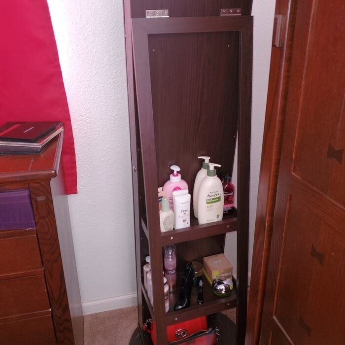 14.5'' Wide Jewelry Armoire with Mirror