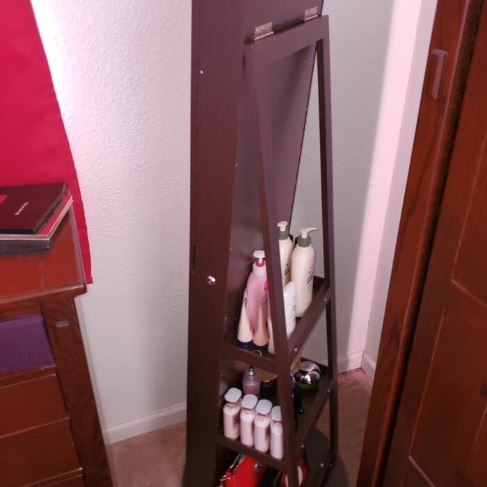 14.5'' Wide Jewelry Armoire with Mirror