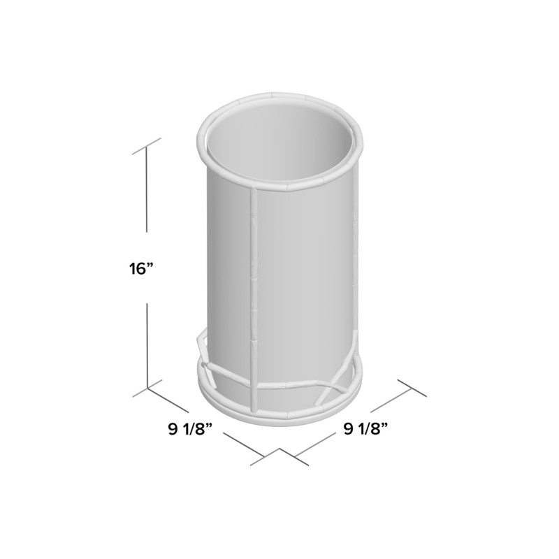 16" Metal Tabletop Hurricane