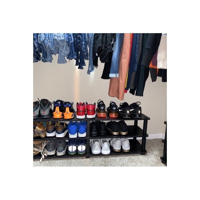 18 Pair Shoe Rack